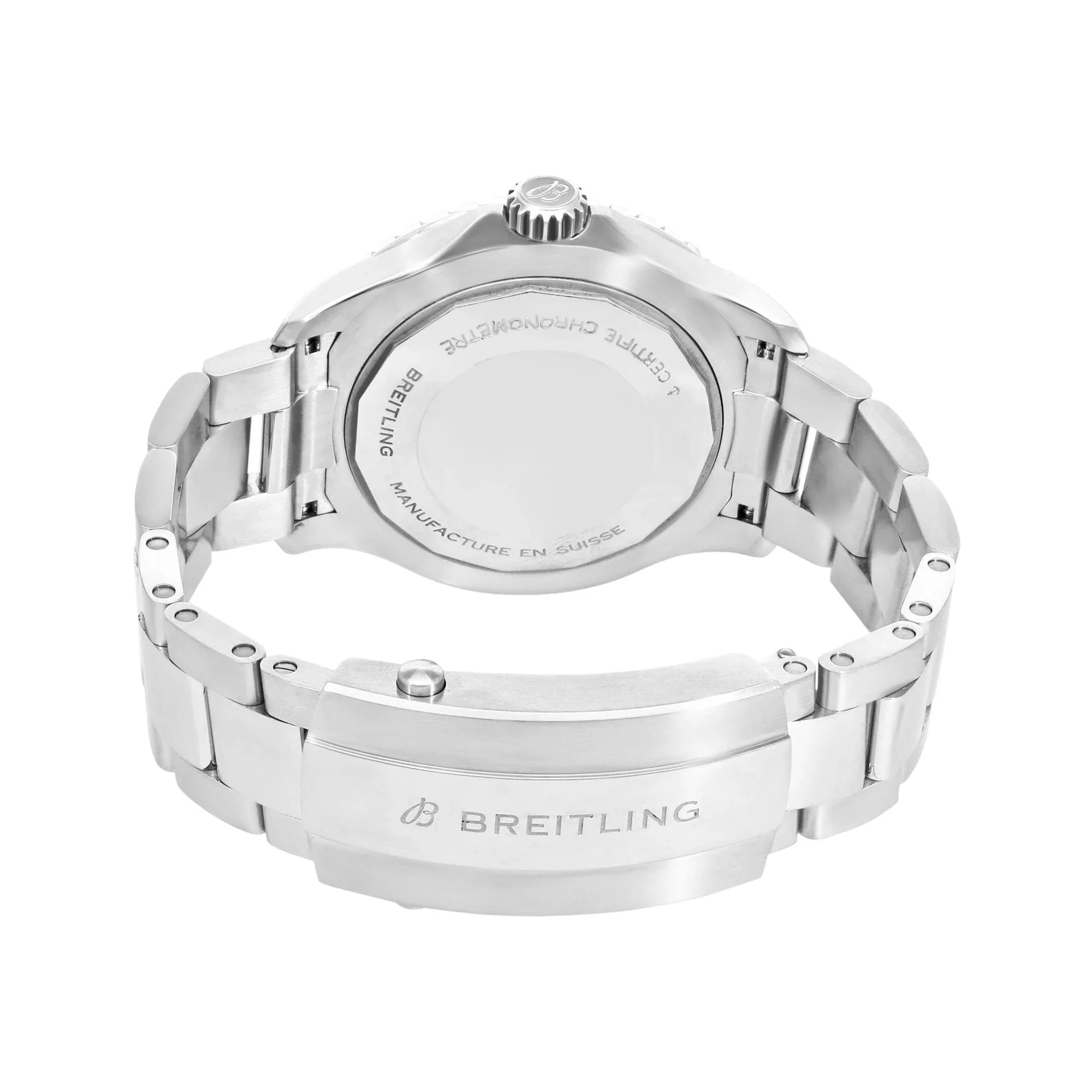 Breitling Superocean, 44mm Stainless Steel Automatic, Turquoise Dial - Shami Fine Watchmaking & Jewelry