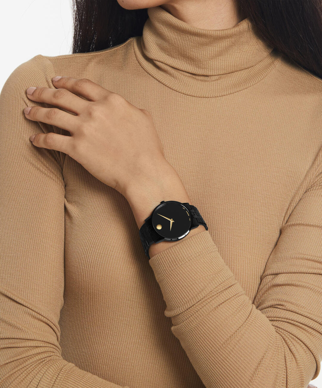 Museum Classic, Quartz, Black Dial, 40mm Black PVD Case