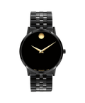 Museum Classic, Quartz, Black Dial, 40mm Black PVD Case