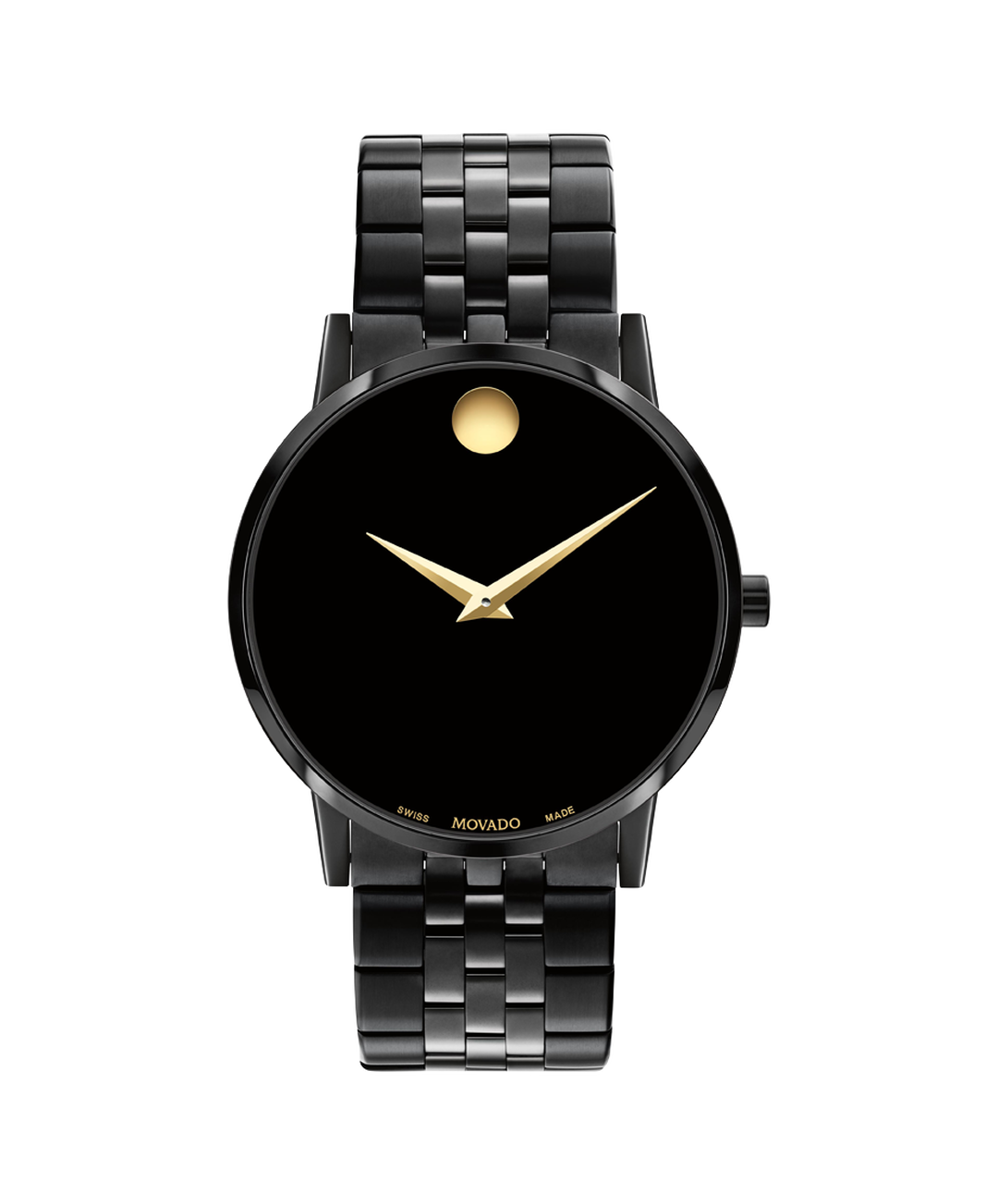 Museum Classic, Quartz, Black Dial, 40mm Black PVD Case