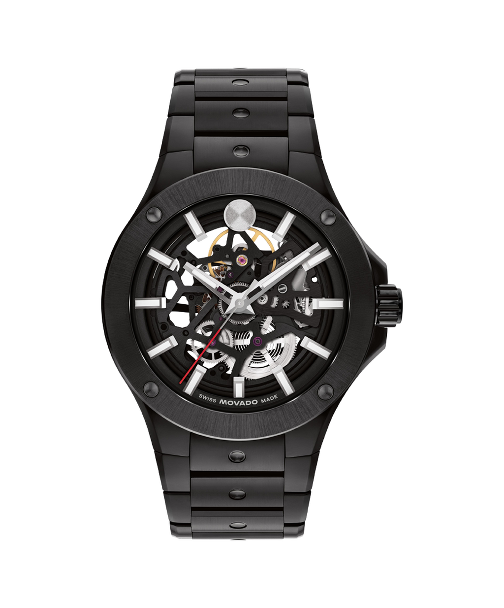 Alta SE Skeleton, Automatic, 43.5mm Black PVD St. Steel, Bracelet
