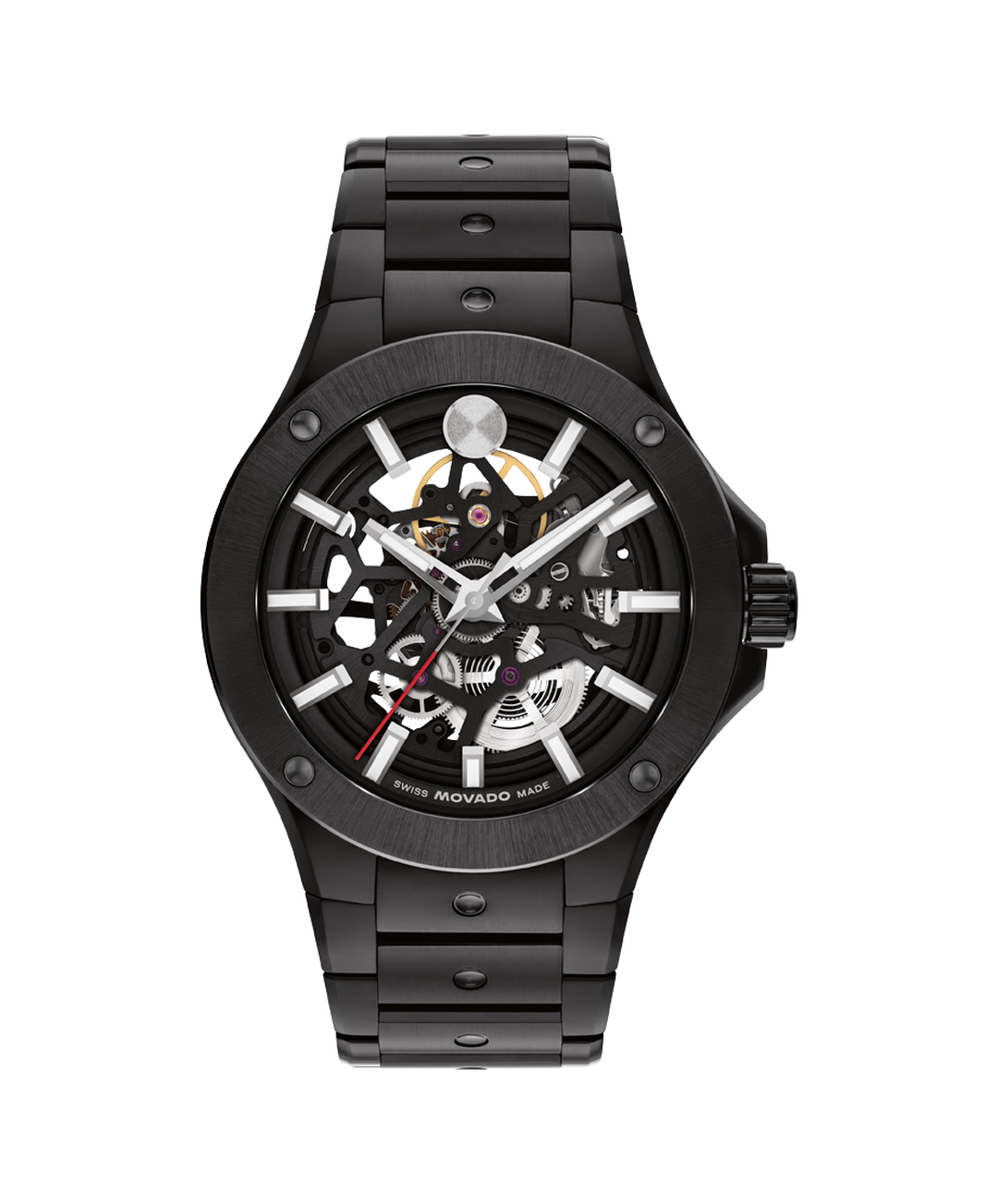 Alta SE Skeleton, Automatic, 43.5mm Black PVD St. Steel, Bracelet