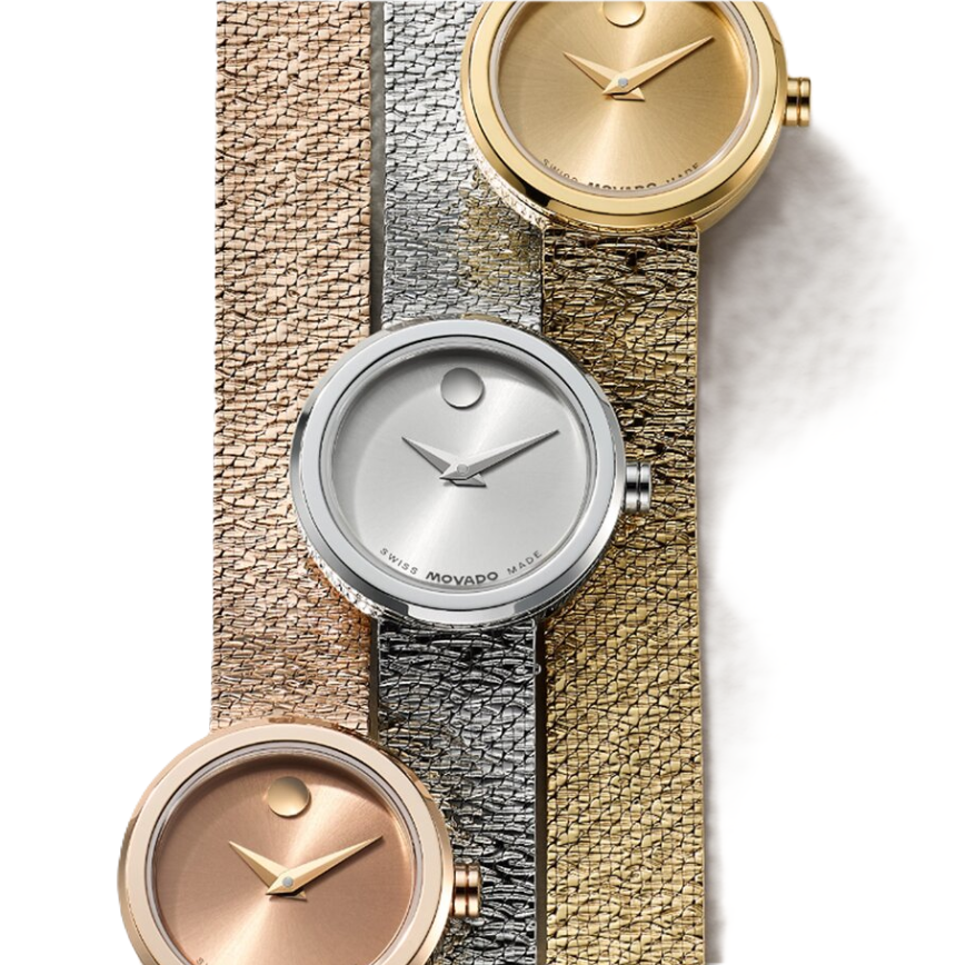 Museum Velura Mini, Quartz, Silver Dial, 21mm Stainless Steel Case, Bracelet