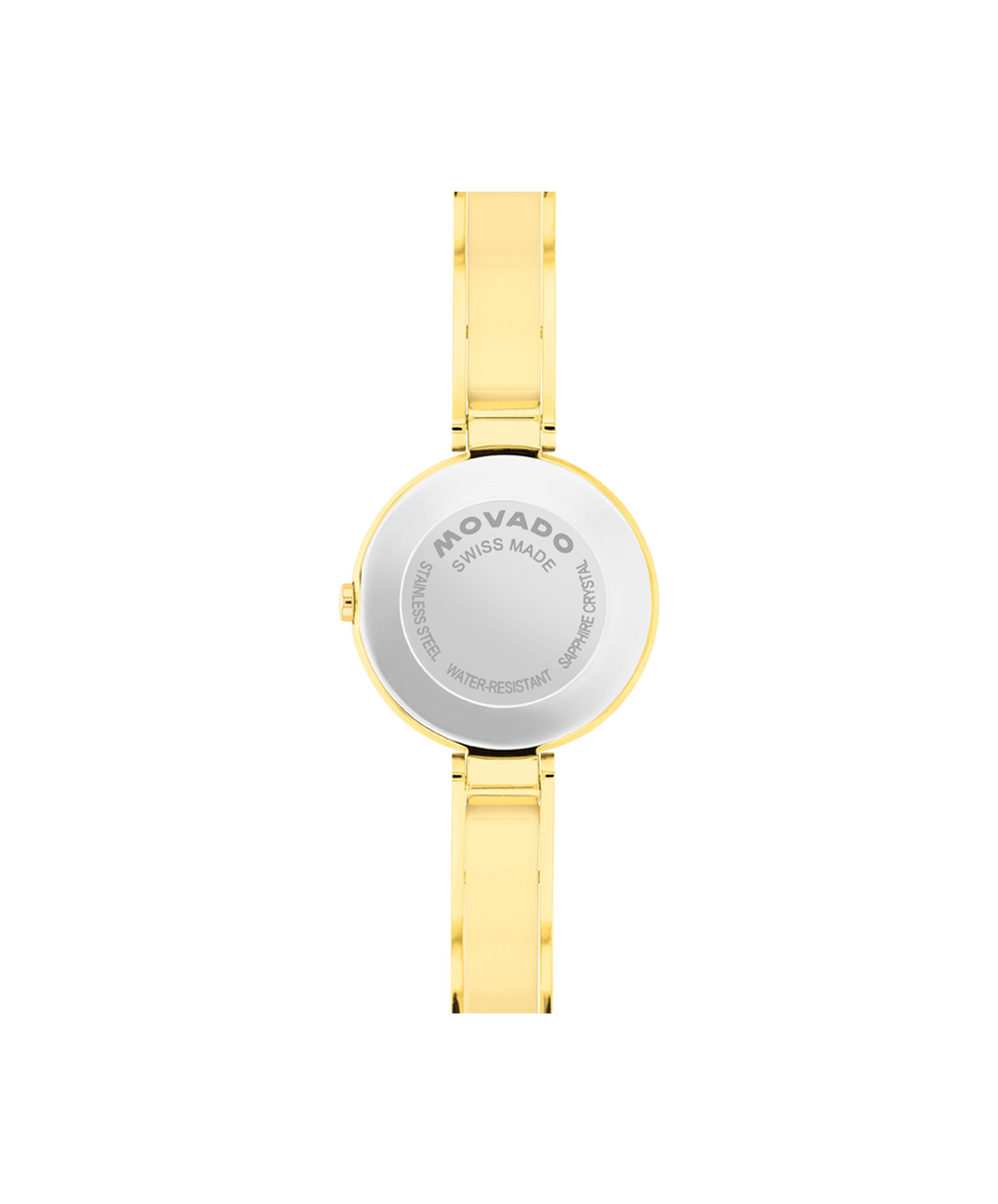 Moda, Quartz, Black Dial, 24mm Gold PVD Stainless Steel Case, Bangle Bracelel