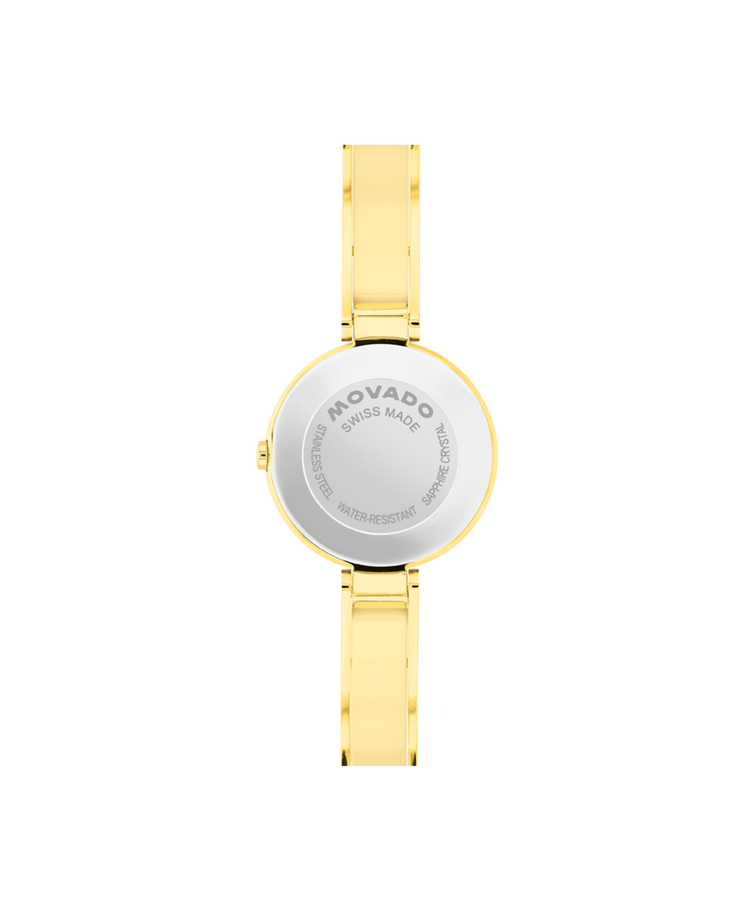 Moda, Quartz, Black Dial, 24mm Gold PVD Stainless Steel Case, Bangle Bracelel