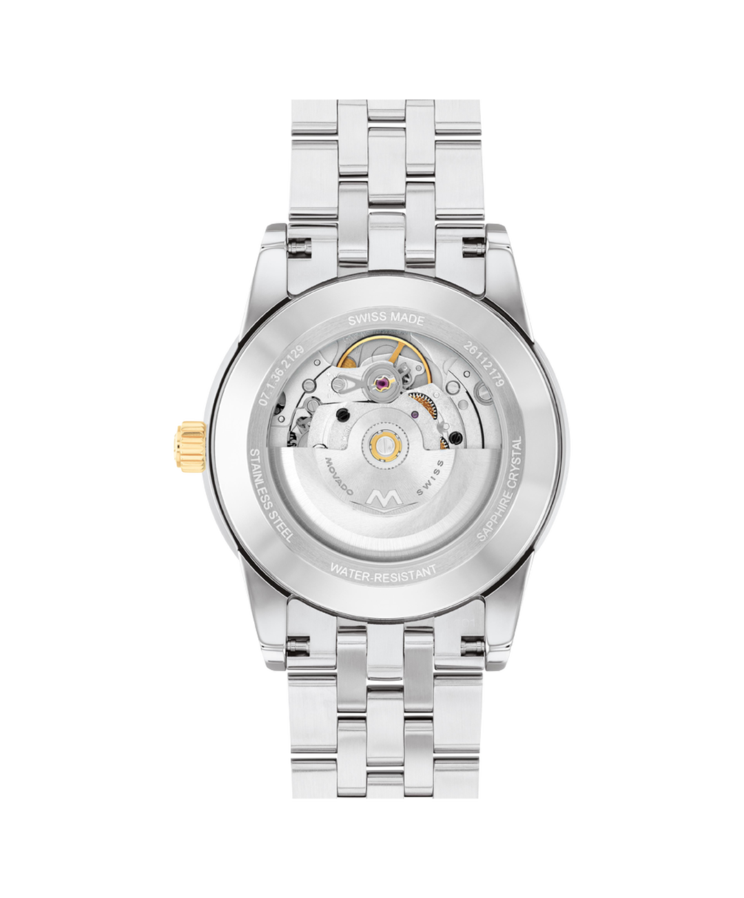 Museum Classic, Automatic, 40mm Gold PVD Stainless Steel Case, Bracelet