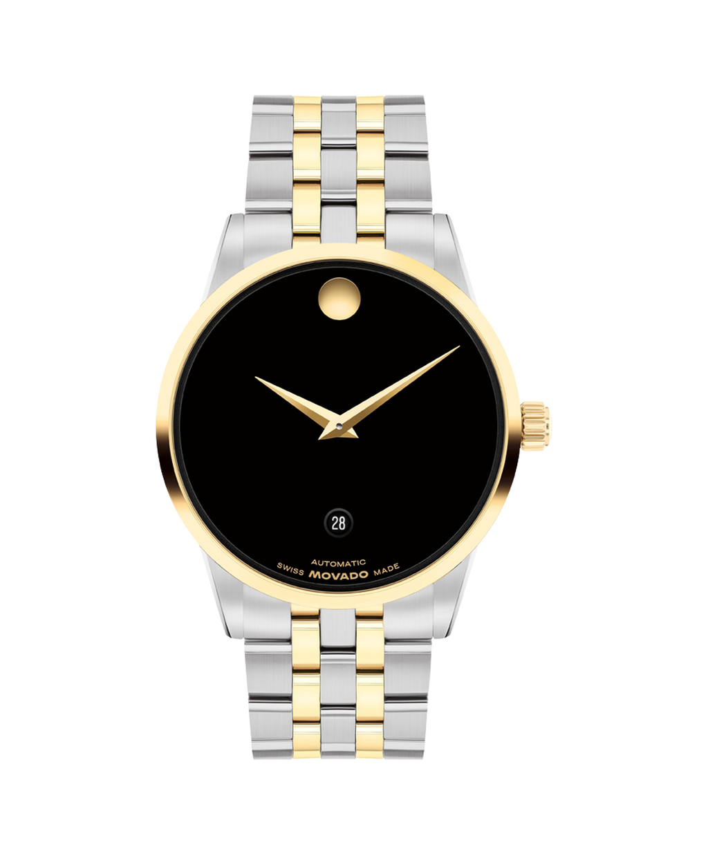 Museum Classic, Automatic, 40mm Gold PVD Stainless Steel Case, Bracelet