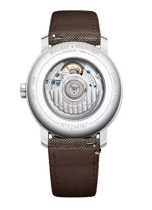 Classima 10718 Automatic, Open Balance, 42 mm Steel Case, Fabric Strap