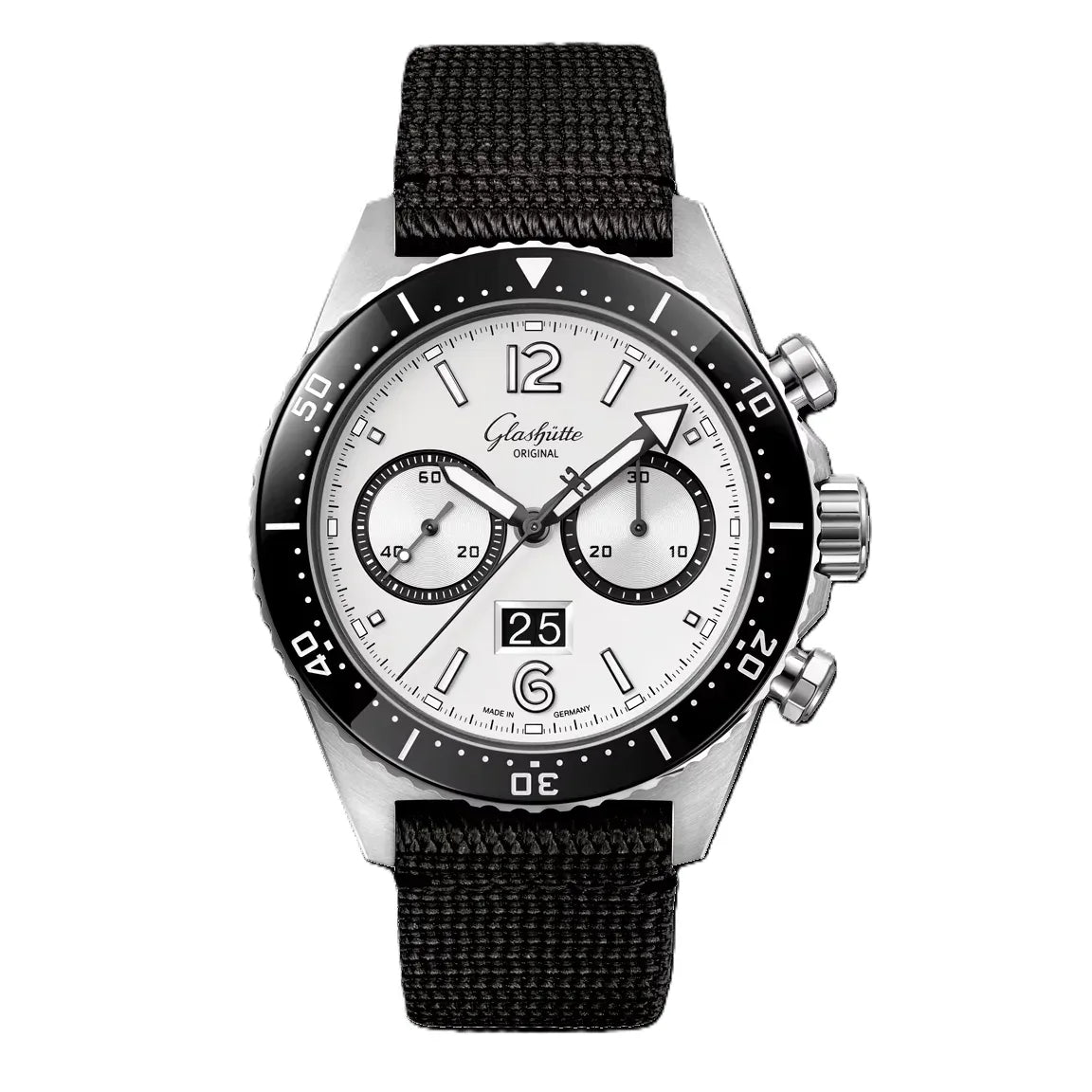 Glashutte SeaQ Chronograph Style No: 1-37-23-03-80-34 - Shami Fine Watchmaking & Jewelry
