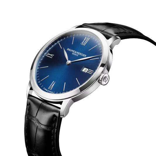 Classima 10324 Quartz, Date Display, 40 mm Steel Case, Leather