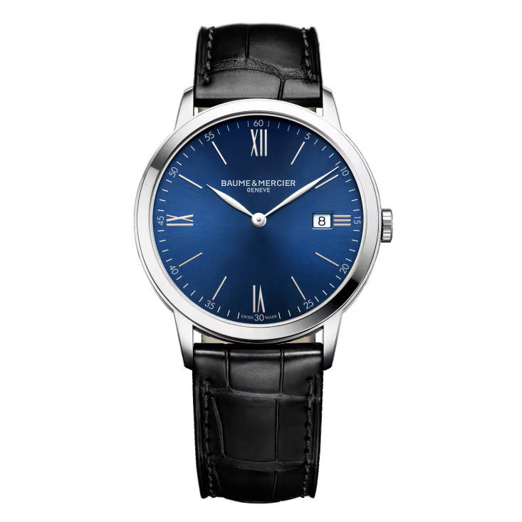Classima 10324 Quartz, Date Display, 40 mm Steel Case, Leather
