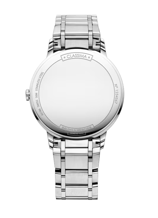 Classima 10356 Quartz, Date Display, 36.5 mm Steel Case & Bracelet