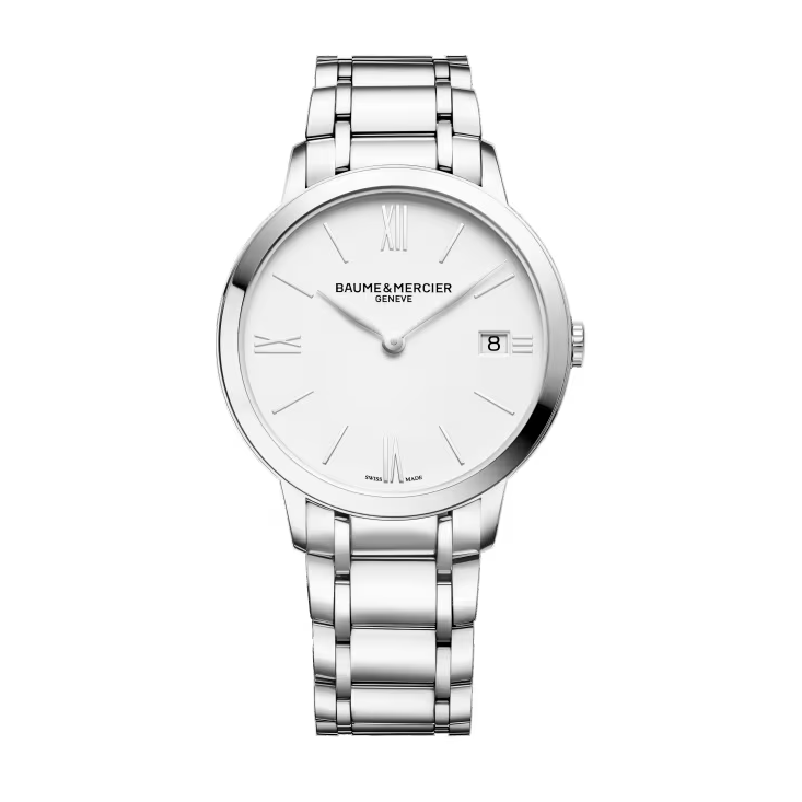 Classima 10356 Quartz, Date Display, 36.5 mm Steel Case & Bracelet