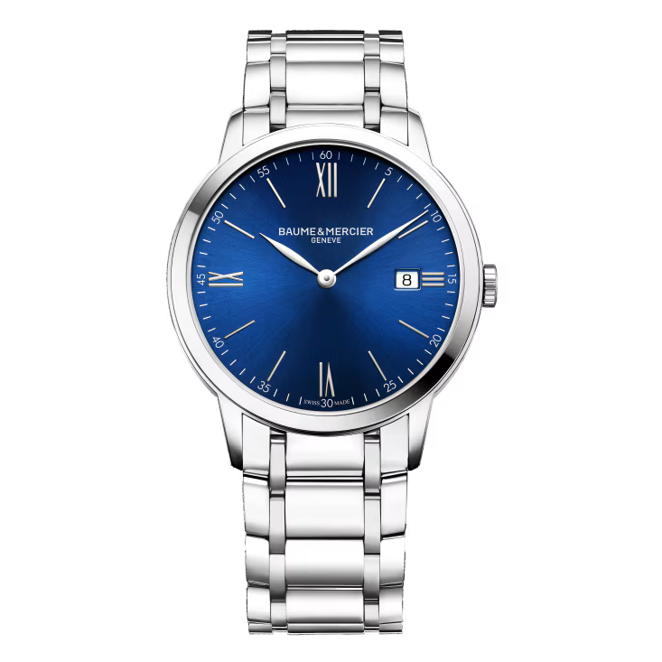 Classima 10382 Quartz, Date Display, 40 mm Steel Case & Bracelet