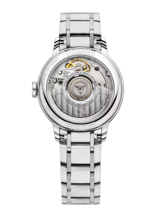 Classima 10479 Automatic, Date Display, Diamond-Set 31 mm Steel Case & Bracelet