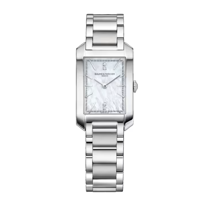 Hampton 10474 35 x 22 mm Steel Case & Bracelet, Quartz
