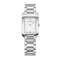 Hampton 10473 35mm x 22mm Steel Case, Quartz, Silver Dial, Steel