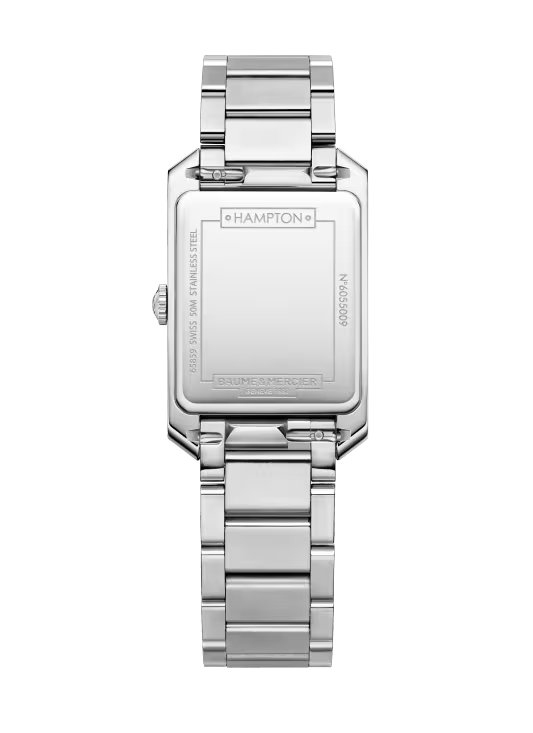 Hampton 10474 35 x 22 mm Steel Case & Bracelet, Quartz