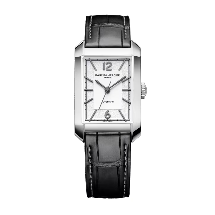 Hampton 10522 Automatic Watch 43 x 27,5 mm Steel Case, Leather Strap