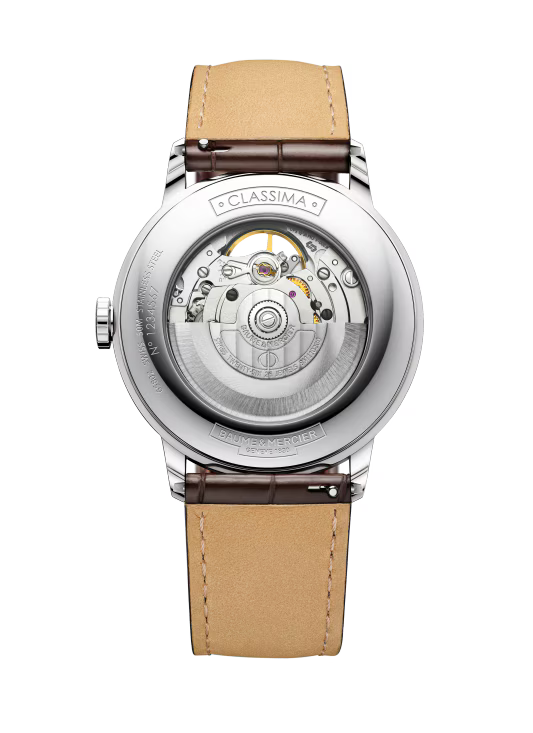 Classima 10524 Automatic, Open Balance, 42 mm Steel Case, Leather