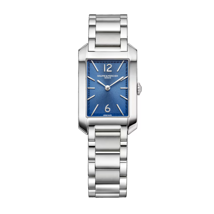 Hampton 10476 Quartz Watch 35 x 22 mm Steel Case & Bracelet