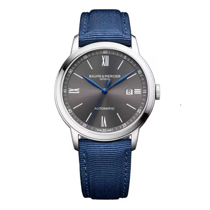 Classima 10608 Automatic, Date Display, 42 mm Steel Case, Canvas