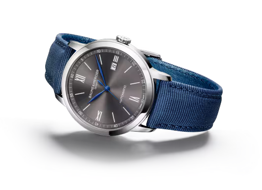 Classima 10608 Automatic, Date Display, 42 mm Steel Case, Canvas