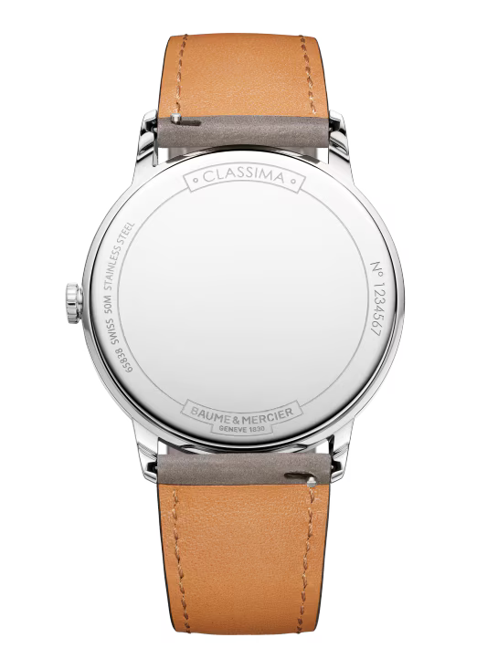 Classima 10607 Quartz, Date Display, 42 mm Steel Case, Leather