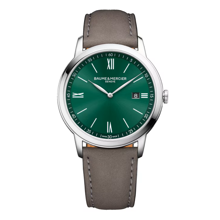 Classima 10607 Quartz, Date Display, 42 mm Steel Case, Leather