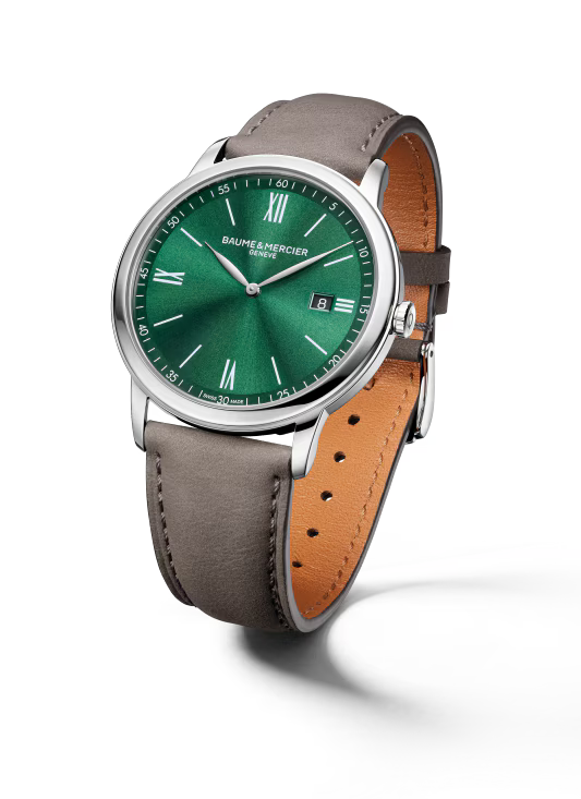 Classima 10607 Quartz, Date Display, 42 mm Steel Case, Leather