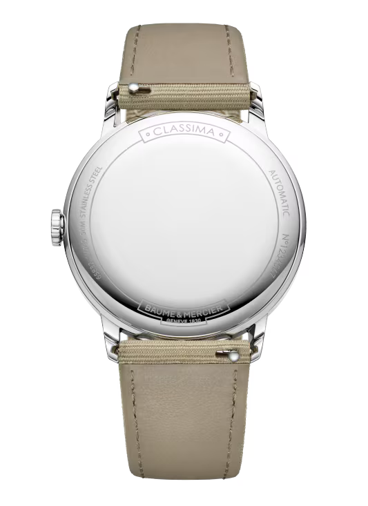 Classima 10695 Automatic, Date Display, 42mm Steel Case, Canvas
