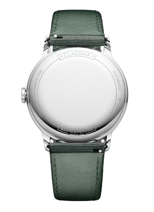 Classima 10696 Automatic, Date Display, 42mm Steel Case, Canvas