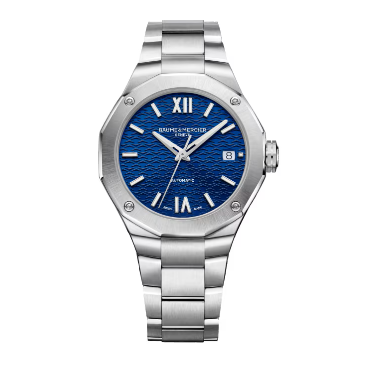 Riviera 10679 Automatic, Date Display, 36mm Steel Case & Bracelet
