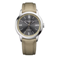 Classima 10695 Automatic, Date Display, 42mm Steel Case, Canvas