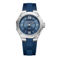 Riviera 10689 Quartz, 36mm Steel Case, Rubber Strap