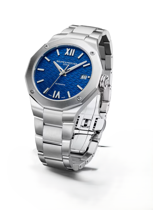 Riviera 10679 Automatic, Date Display, 36mm Steel Case & Bracelet