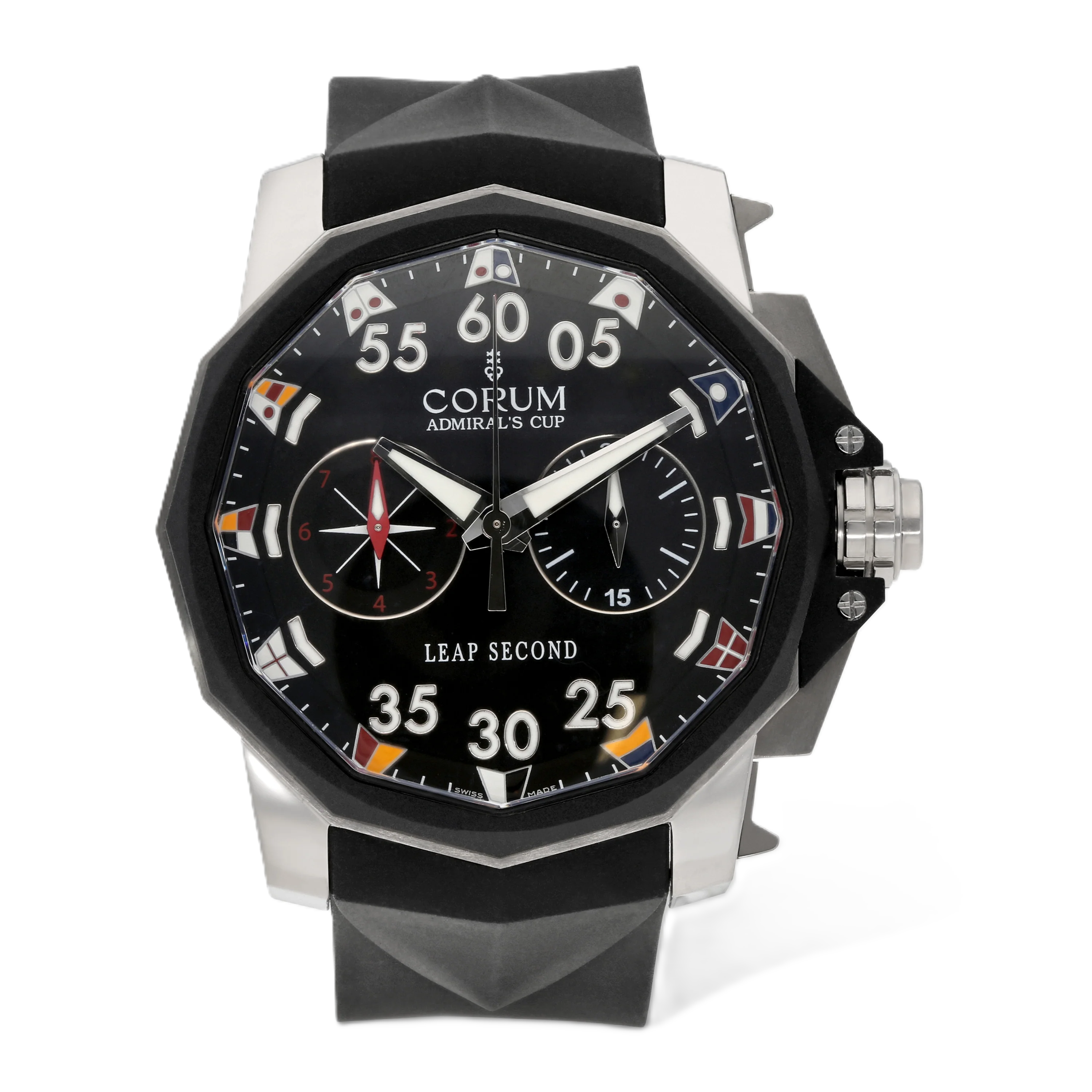 Corum Admiral's Cup 48 Leap Second Titanium Automatic Men's Watch