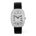 Franck Muller Galet 18K White Gold Diamond Quartz Watch