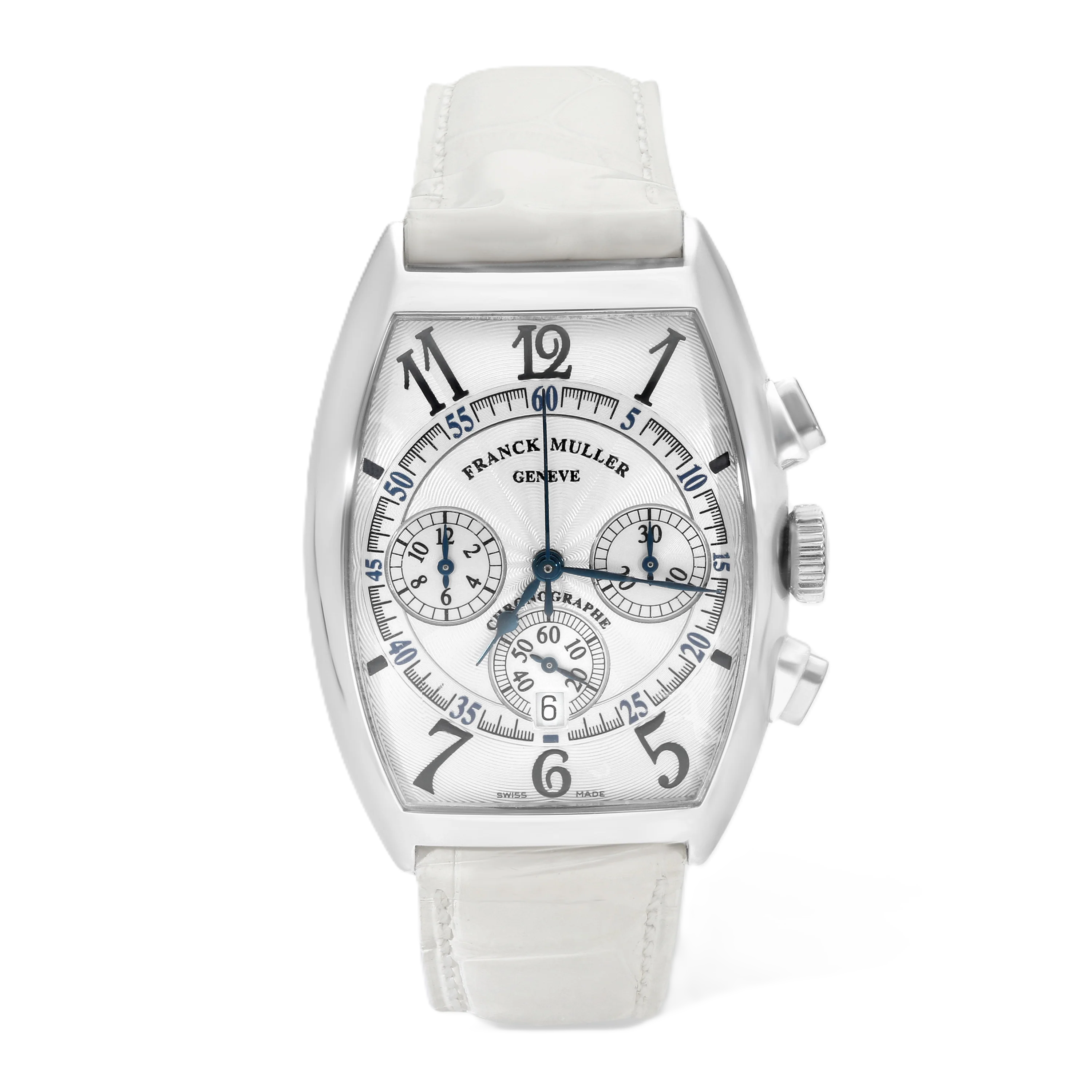 Franck Muller Cintrée Curvex Platinum Automatic Unisex Watch