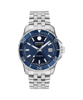 Movado Series 800, Automatic, Blue Dial, 40mm Stainless Steel Case, Bracelet