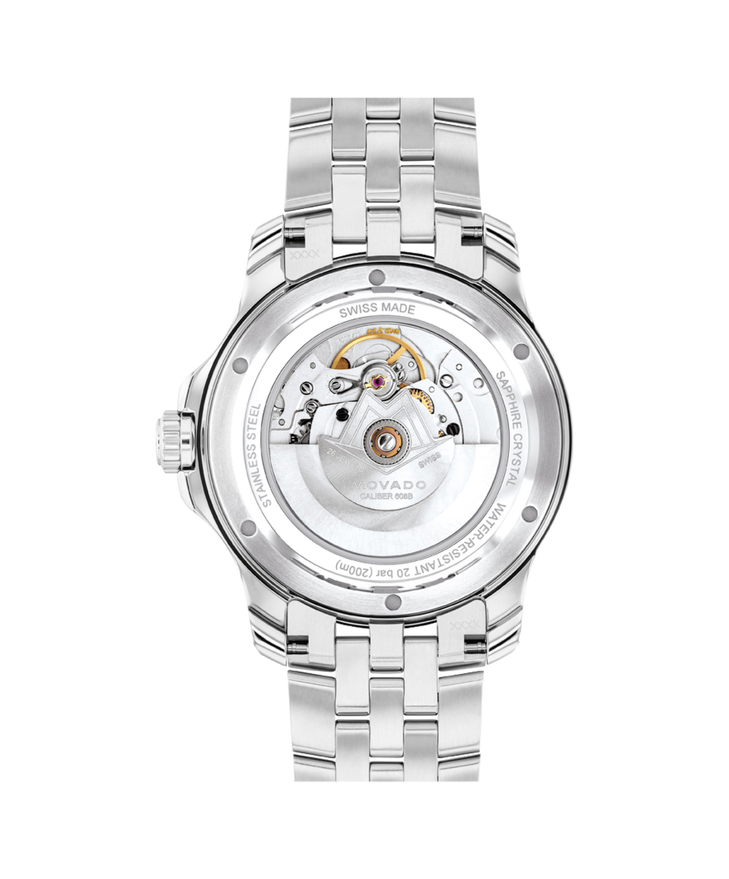 Movado Series 800, Automatic, Green Sunray Dial, Green Dive Bezel, 40mm St/St Case, Bracelet