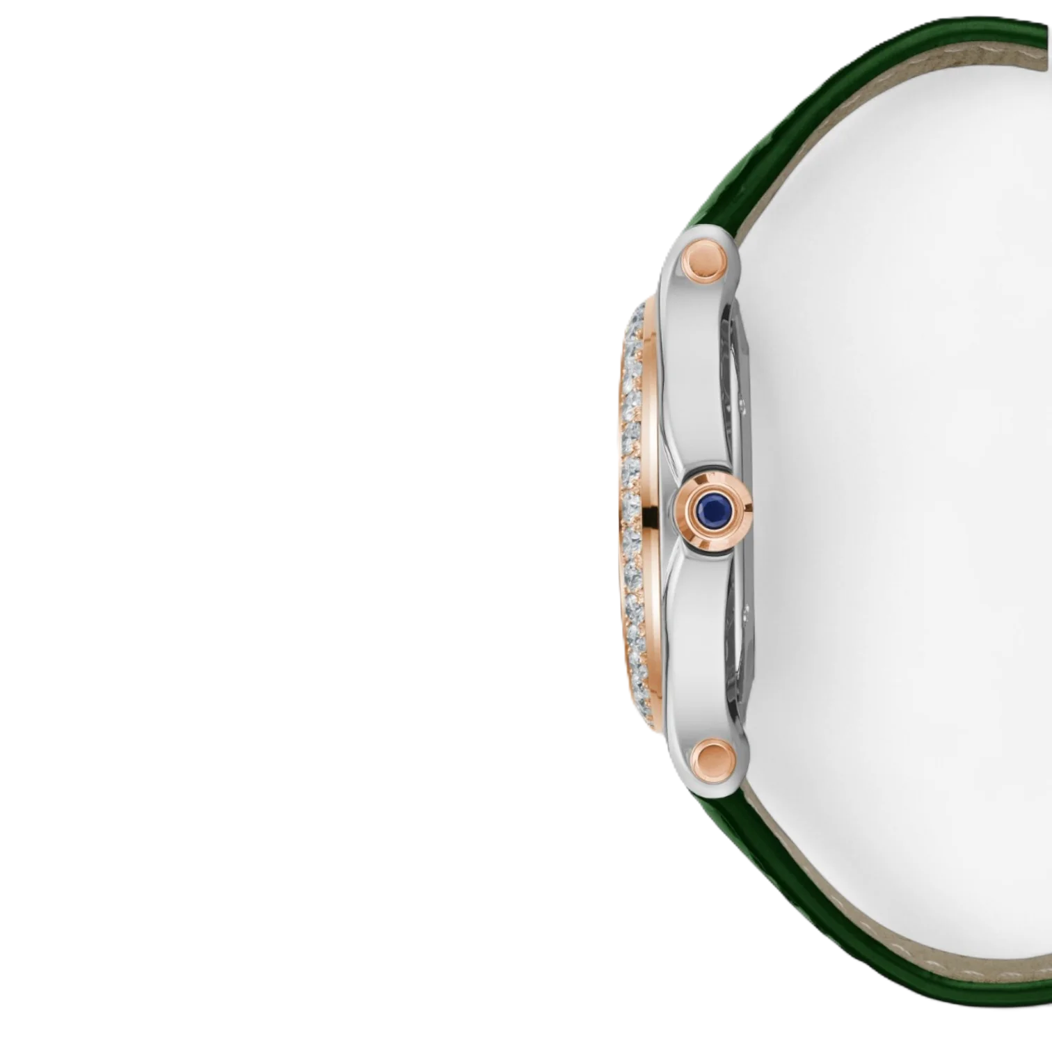 Chopard Happy Sport Stainless Steel & 18K Rose Gold Diamond Quartz Ladies Watch