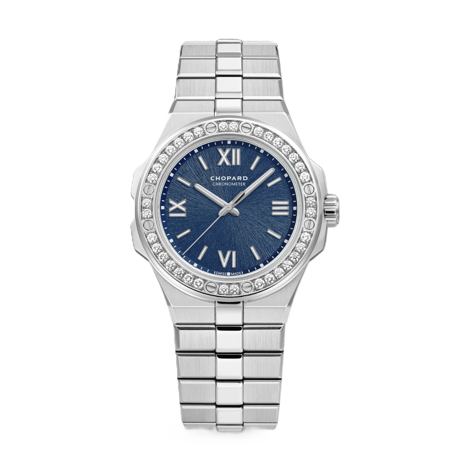 Chopard Alpine Eagle Stainless Steel Diamond Automatic Ladies Watch