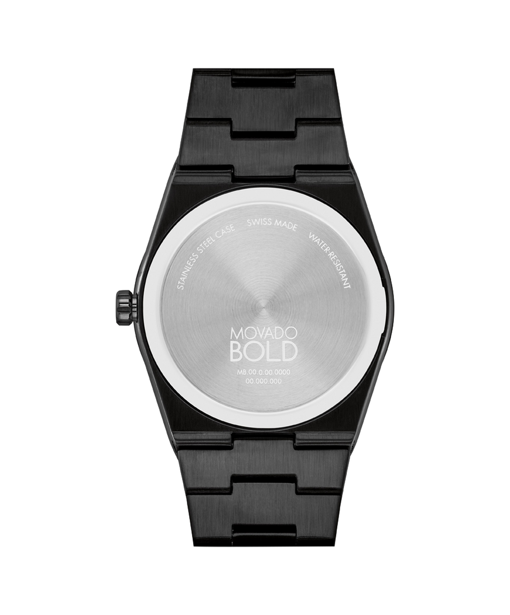 Movado Bold Quest, Quartz, , Gunmetal Dial, 40mm Black PVD Case, Bracelet