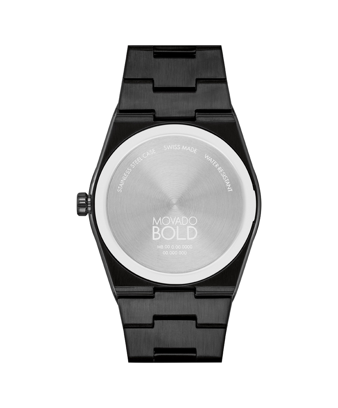 Movado Bold Quest, Quartz, , Gunmetal Dial, 40mm Black PVD Case, Bracelet