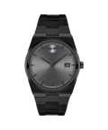 Movado Bold Quest, Quartz, , Gunmetal Dial, 40mm Black PVD Case, Bracelet