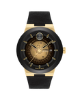 Movado Bold Fusion, Exhibition Dial and Case Back, 44mm, Rubber Strap, Clasp