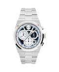 Movado Bold Quest Chronograph, Blue Dial, 40mm Stainless Steel Case, Bracelet