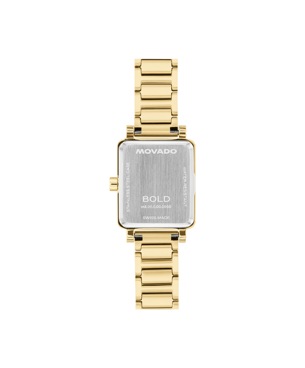 Movado Bold Evolution Mini, Quartz, 20mm x 23mm Gold PVD Case, Bracelet