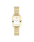 Movado Bold Evolution Mini, Quartz, 20mm x 23mm Gold PVD Case, Bracelet